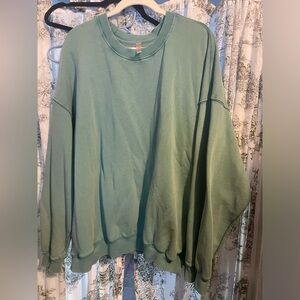 Crew neck free people sweater